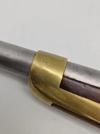 Dansk Ringhanepistol M.1848 Liege i mekanisk topstand