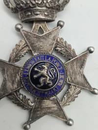 Original belgisk Leopold II-orden (Order of Leopold II).