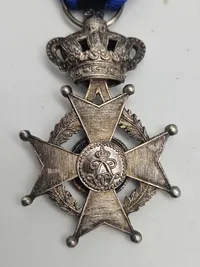 Original belgisk Leopold II-orden (Order of Leopold II).