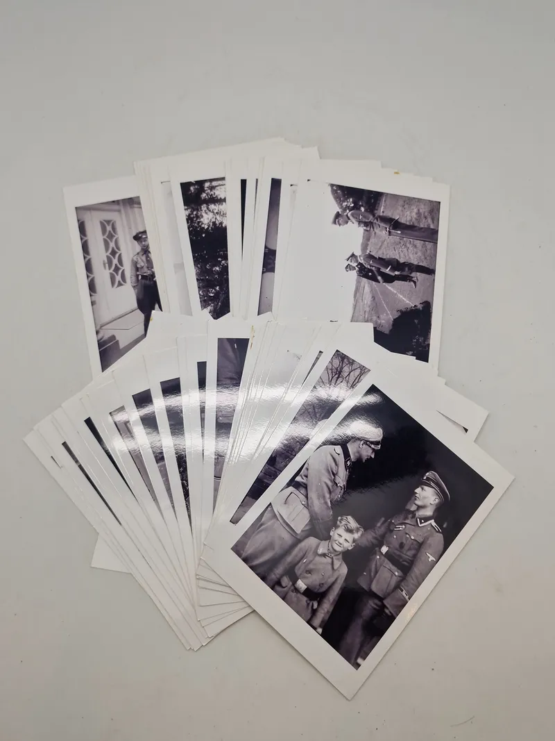 Samling Frikorps Danmark fotos - Genoptryk (50 stk)