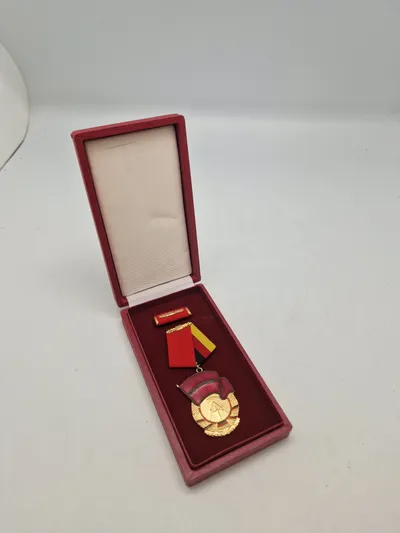 Original "Orden for Trofast Tjeneste i Arbejderklassens Kampgrupper"