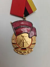 Original "Orden for Trofast Tjeneste i Arbejderklassens Kampgrupper"