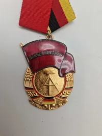 Original "Orden for Trofast Tjeneste i Arbejderklassens Kampgrupper"