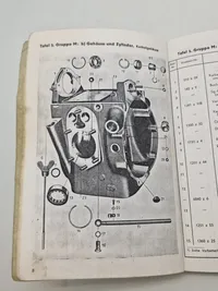 Tysk WW2 MC bog 750 cc