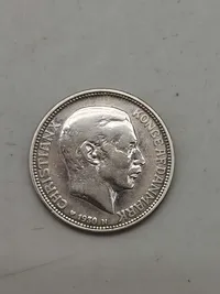 Dansk sølv 2 krone 1870-1930