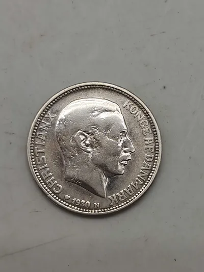 Dansk sølv 2 krone 1870-1930