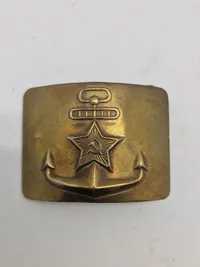 Originalt USSR marine bælte spænde