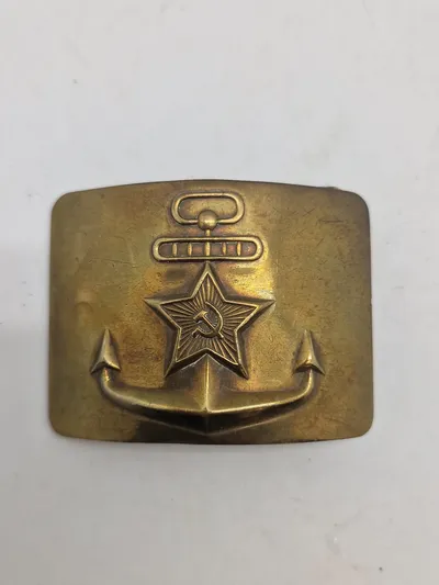 Originalt USSR marine bælte spænde