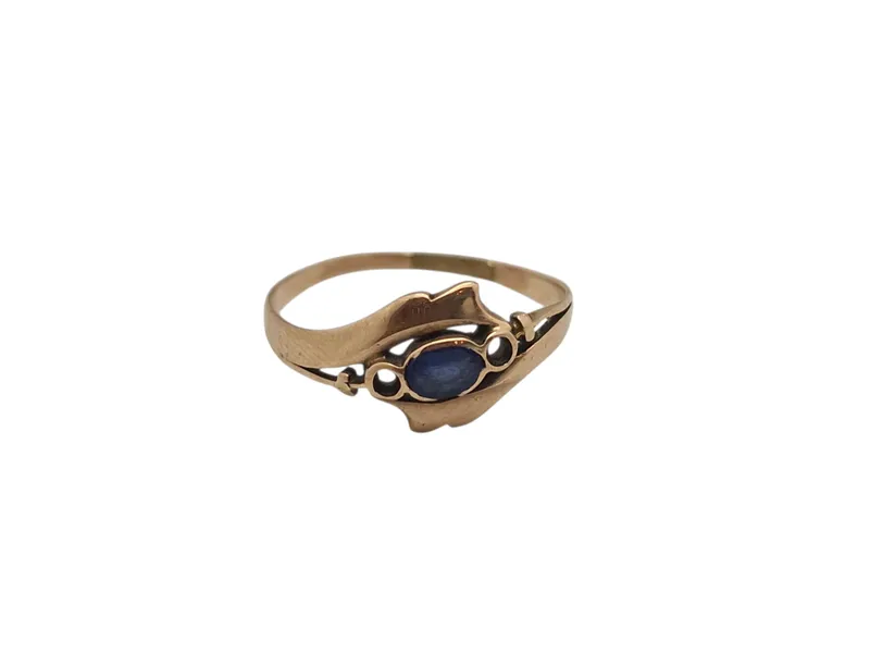 Fingerring af guld ??