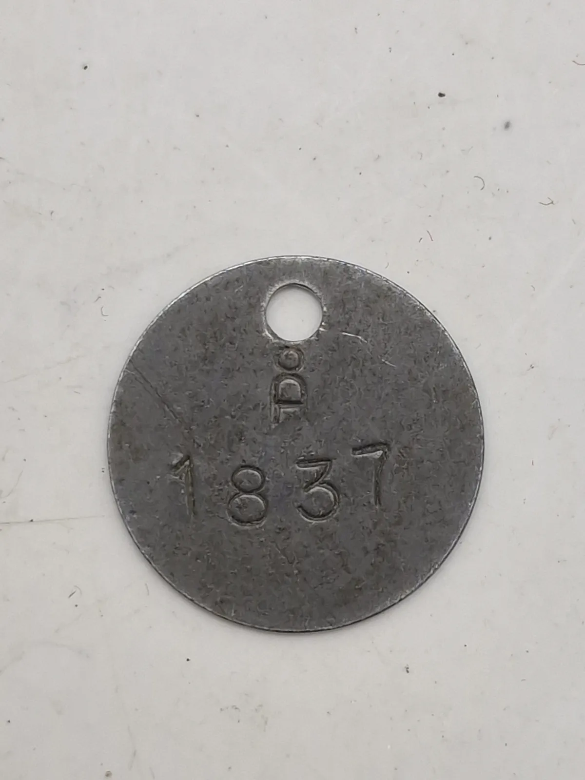 Original Sjælden ID disk fra Korps Ågesen WW2