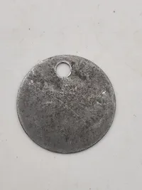 Original Sjælden ID disk fra Korps Ågesen WW2