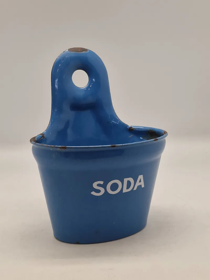 Original “Madam blå” beholder til soda