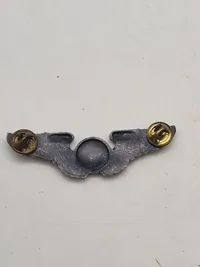 Original United States WW2 . An Army Air Force (Usaaf) Enlisted Man's Aircrew Badge - sterlingsølv