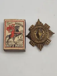 Originalt Skotsk WW1/WW2 regimentsmærke
