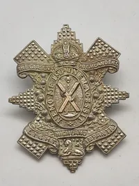 Originalt Skotsk WW1/WW2 regimentsmærke