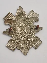 Originalt Skotsk WW1/WW2 regimentsmærke