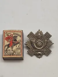 Originalt Skotsk WW1/WW2 regimentsmærke