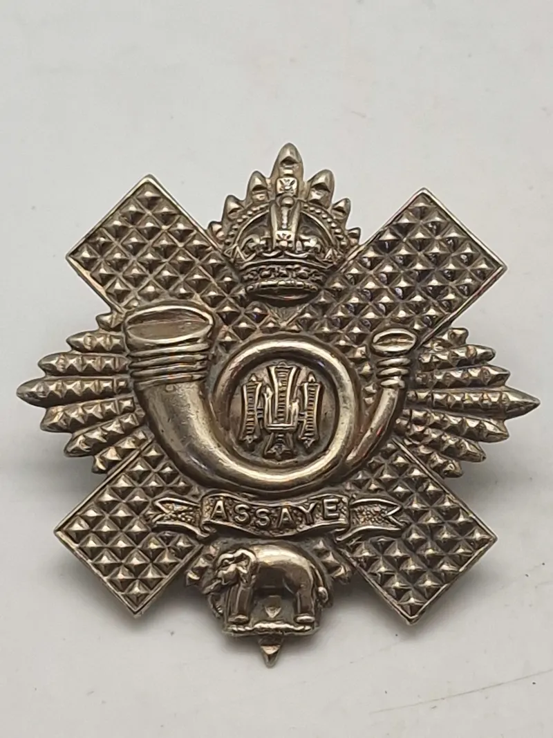 Originalt Skotsk WW1/WW2 regimentsmærke