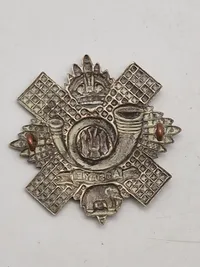 Originalt Skotsk WW1/WW2 regimentsmærke