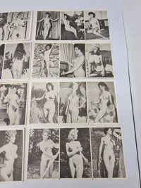 Samling originale erotiske fotos