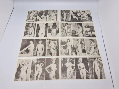 Samling originale erotiske fotos