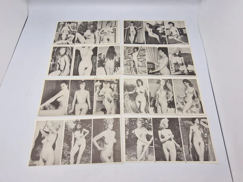 Samling originale erotiske fotos