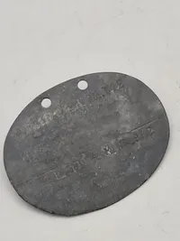 Originalt tysk ww1 erkennungsmarke
