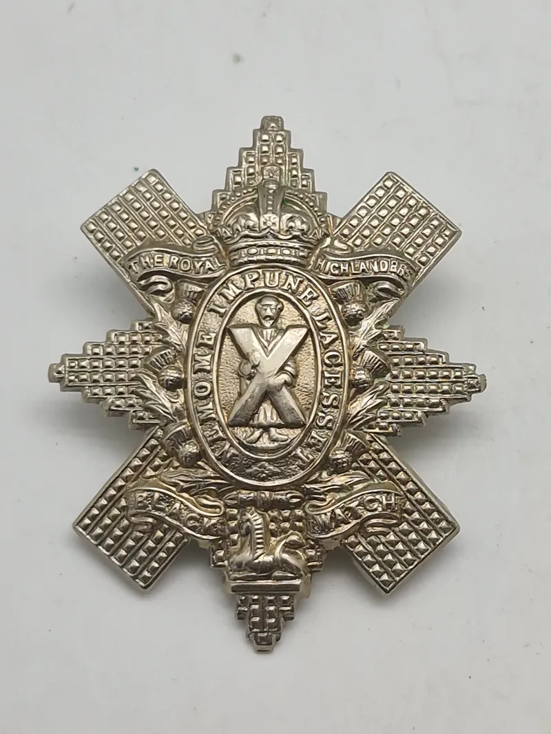 Originalt Skotsk WW1/WW2 regimentsmærke