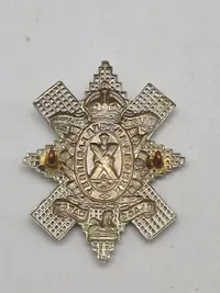 Originalt Skotsk WW1/WW2 regimentsmærke