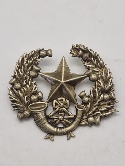 Originalt Skotsk WW1/WW2 regimentsmærke