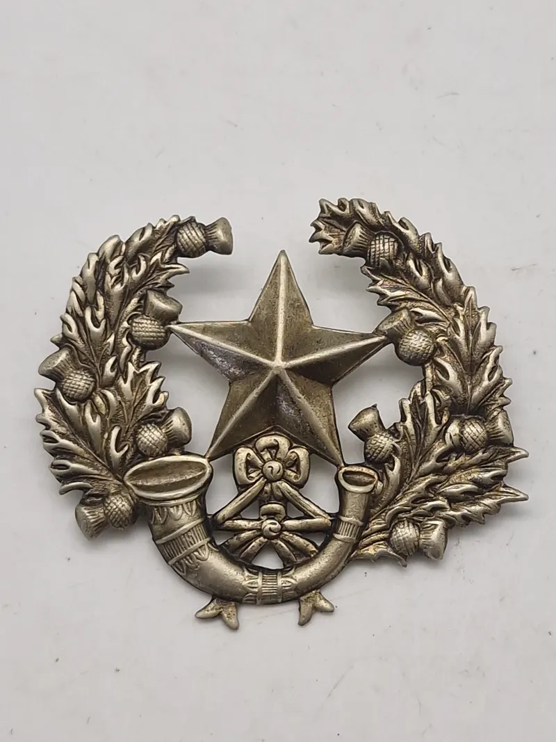 Originalt Skotsk WW1/WW2 regimentsmærke