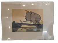 DUMBO 1941  STORY SKETCH FROM FILM DUMBO DISNEY 4890 GET UP FLYING SPEED
