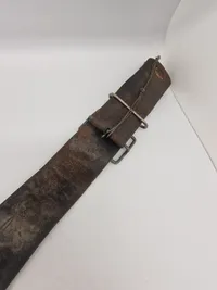 Originalt Sølvmonteret 18-Tals patron taske bandole