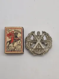 Originalt Skotsk WW1/WW2 regimentsmærke