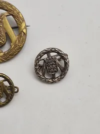 Samling originale militære idræts mærker