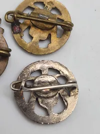 Samling originale militære idræts mærker