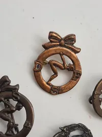 Originale Svenske sportsmærke tildelt i Den Danske brigade WW2