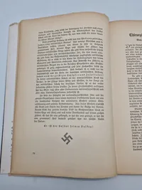 Originalt eks af Volk und Welt" (Folk og Verden) og undertitlen "Die Großzeitschrift der Anspruchsvollen" (Det store magasin for de krævende)