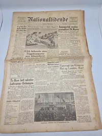 Lot originale krigsaviser - ww2