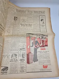 Lot originale krigsaviser - ww2