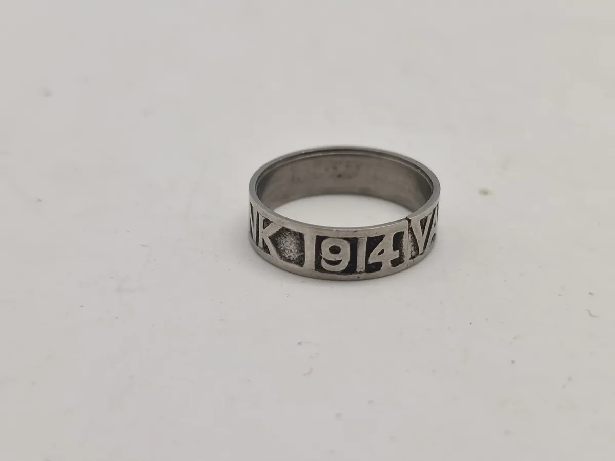 Original tysk patriotisk ring - ww1