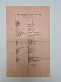 Original "Kommandantur-Befehl" er en militær ordre fra Kommandanturet i Berlin, der fastsætter regler for militært personel i byen WW1
