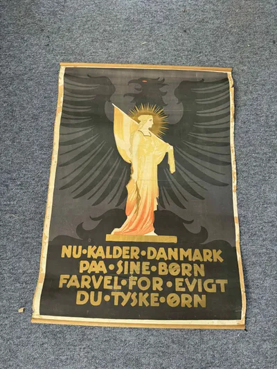 Original Ikonisk valgplakat fra Genforeningen 1920