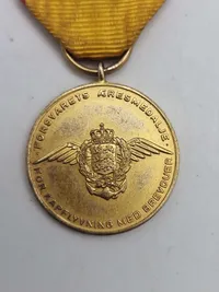 Originale  æresmedaljer fra forsvarets brevdue flyvning -guld sølv og bronce