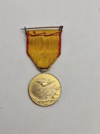 Originale  æresmedaljer fra forsvarets brevdue flyvning -guld sølv og bronce