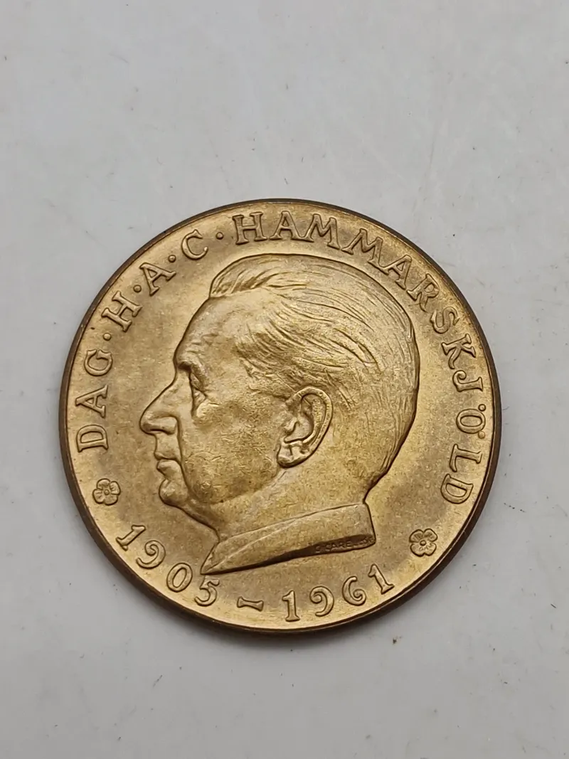 Original Medalje. Dag Hammarskjöld 1905-1961