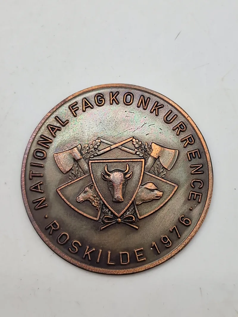 Token fra en national fag konkurrence i Roskilde 1976