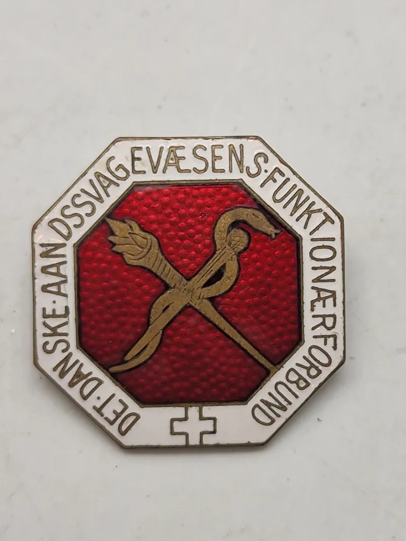 Original nål - Det danske åndsvagevæsens funktionærforbund