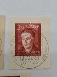 Originale tyske ww2 frimærker