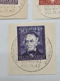 Originale tyske ww2 frimærker